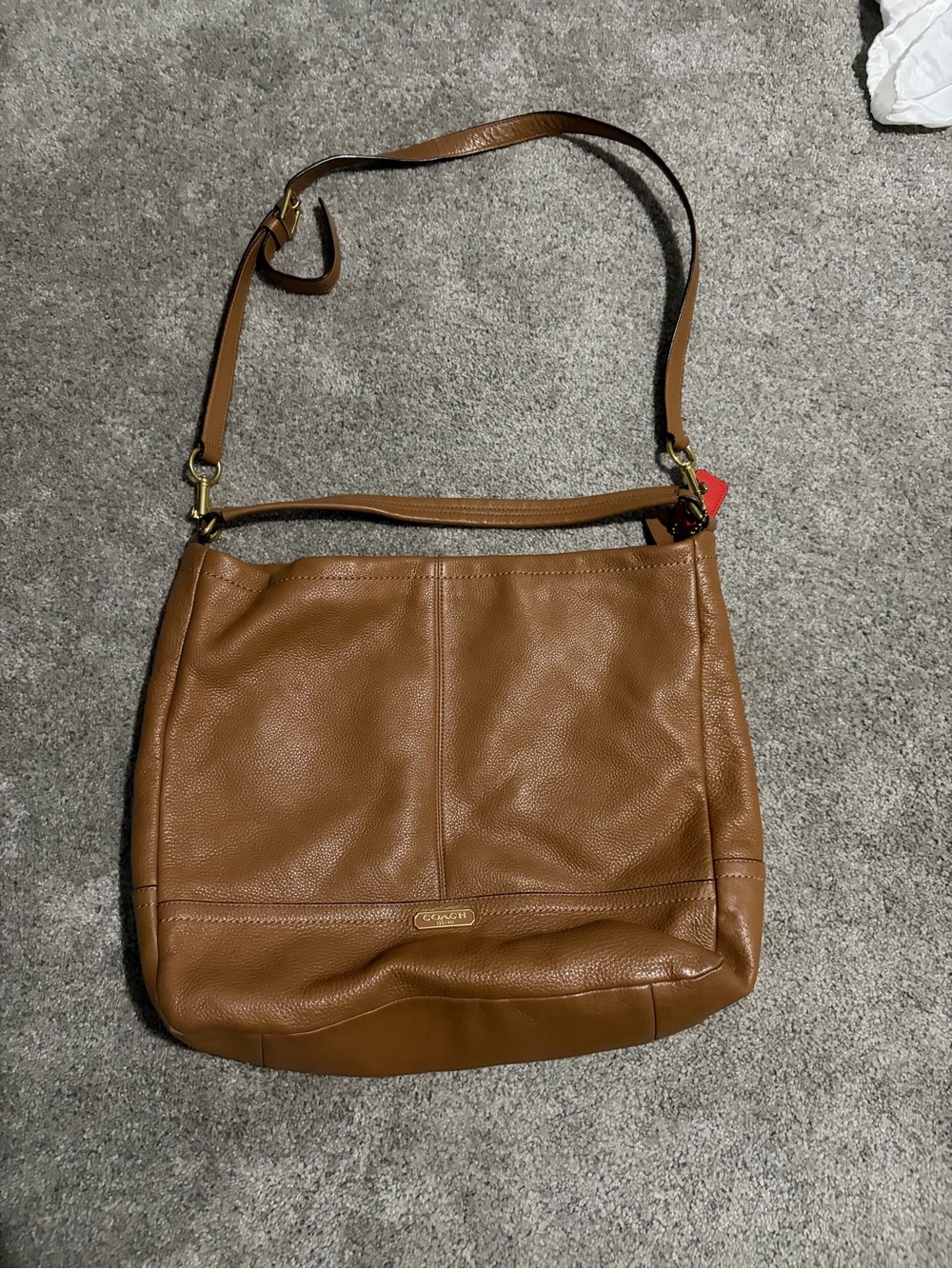 Coach Brown Leather Shoulder Bag